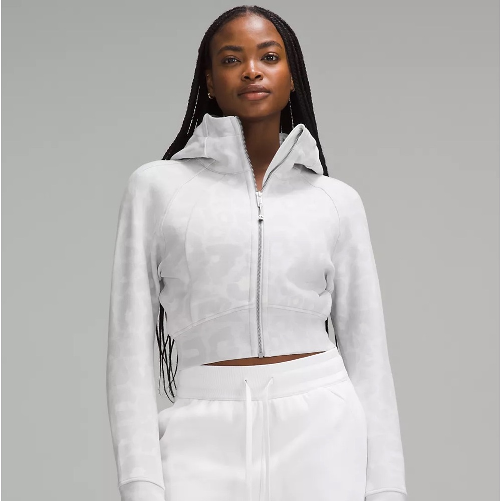 Lululemon Scuba Full Zip Cropped Hoodie